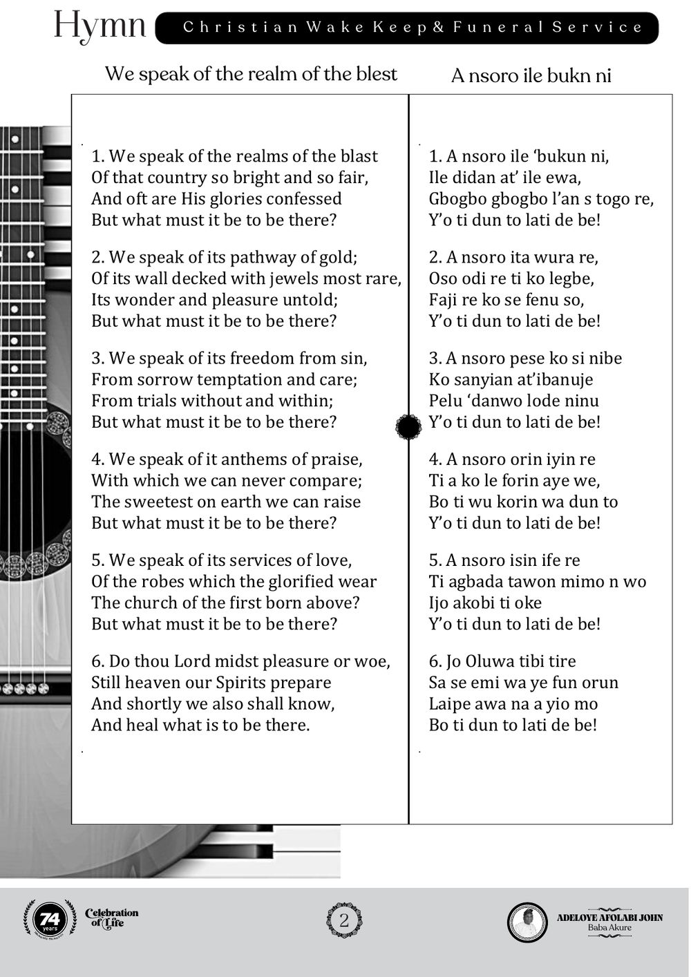 Programme page 3